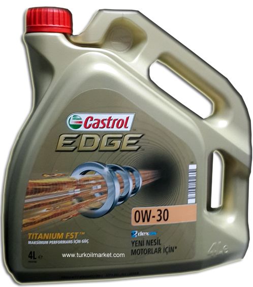 Castrol Edge 0W-30 Titanium FST - 4 Litre 0W-30 Benzinli Yalar castrol