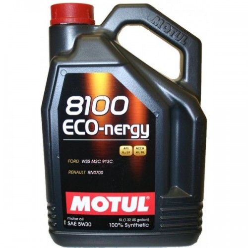 Motul 8100 Eco Energy 5W-30 - 5 Lt 5W-30 Benzinli Yalar motul
