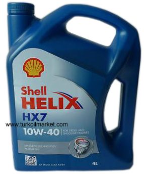  10W-40 Benzinli Yalar shell