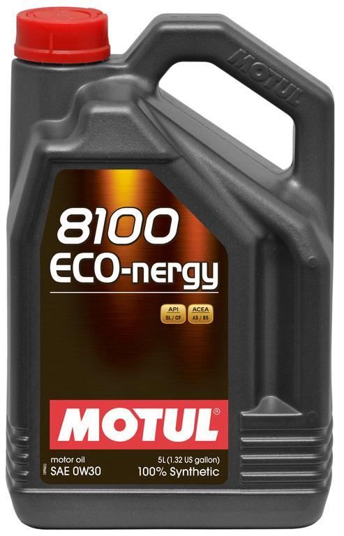 Motul 8100 Eco Nergy 0W-30 - 5 Litre 0W-30 Benzinli Yalar motul