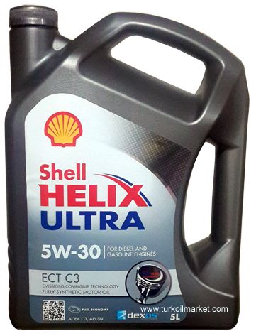  Shell Helix Ultra ECT 5W-30 - 5 Lt fiyat